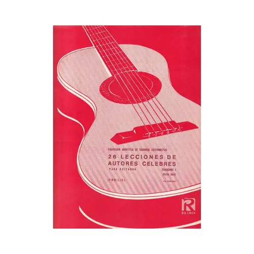 26 Lecciones De Autores Celebres - Vol.1 - Exemplar Antigo