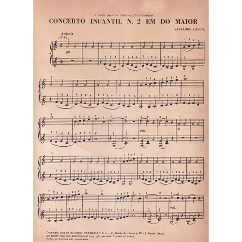 Concerto Infantil N.2  (Edição Antiga)