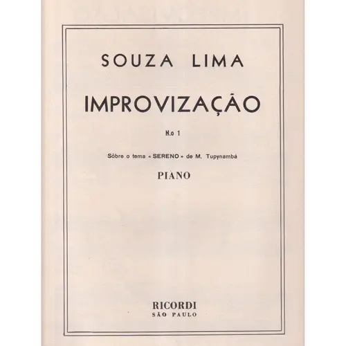 Improvização N.1  (Edição Antiga)