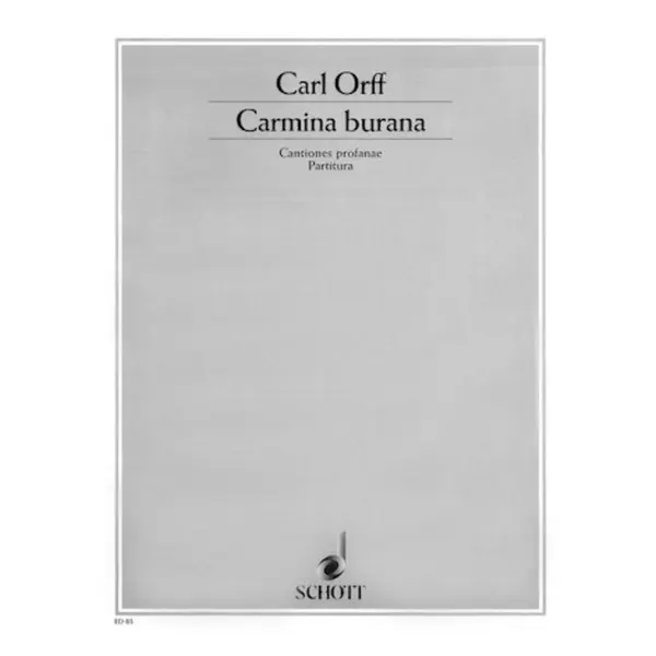 Carmina Burana - Full Score