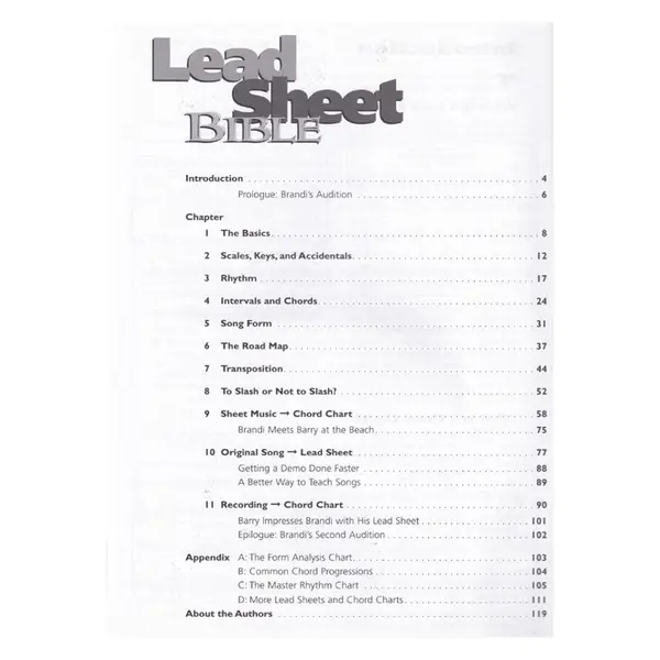 Lead Sheet Bible