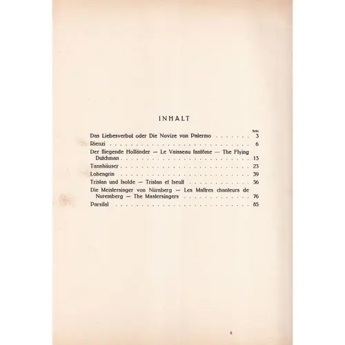 Orchesterschule Fur Geiger - Vol.3 - Opern  (Edição Antiga)