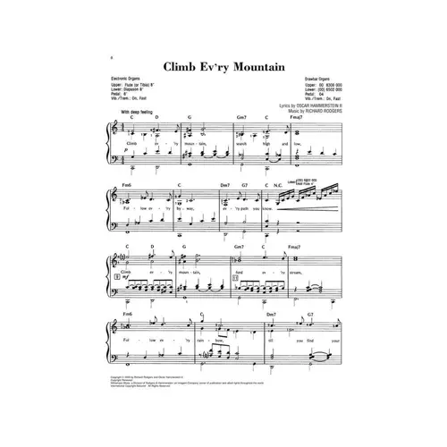 The Sound Of Music  -Organ Adventure Series