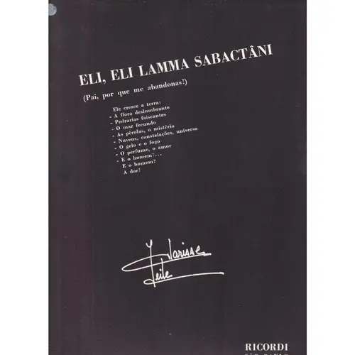 Eli, Eli Lamma Sabactani