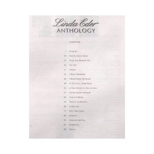 Linda Eder - Anthology