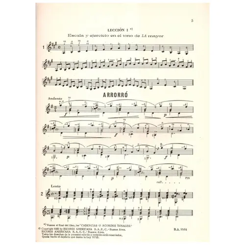 Método moderno para guitarra - Vol.2