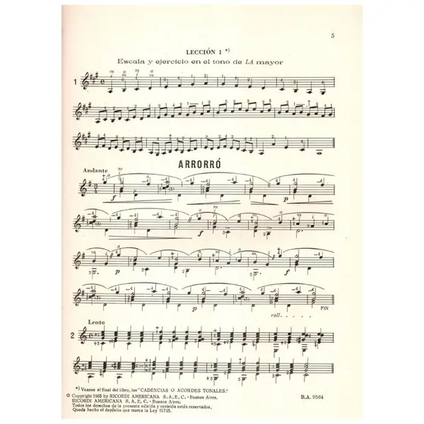 Método moderno para guitarra - Vol.2