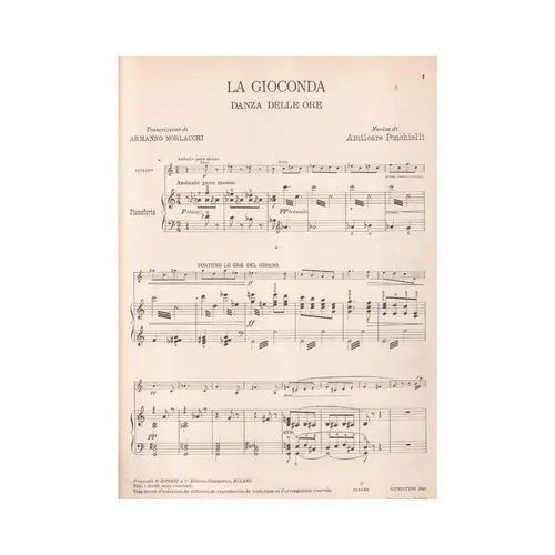 La Danza Delle Ore  - Da La Gioconda