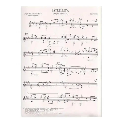 Estrellita-Canção Mexicana