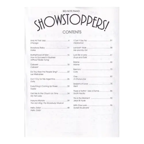 Showstoppers!