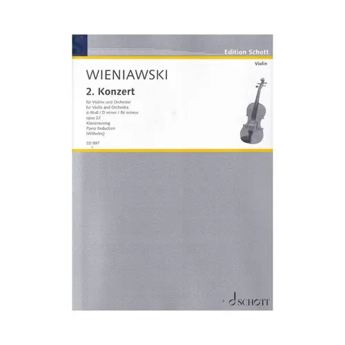 Violin Concerto No. 2 In D Minor Op.22 - piano reduction