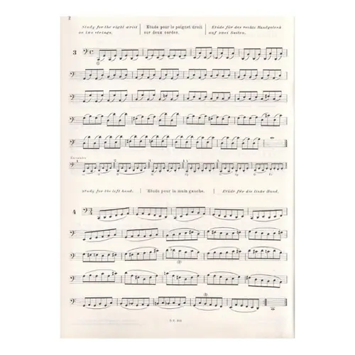 60 Etudes Du Jeune Violoncelliste