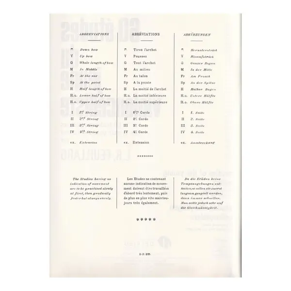 60 Etudes Du Jeune Violoncelliste