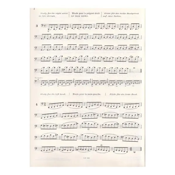 60 Etudes Du Jeune Violoncelliste
