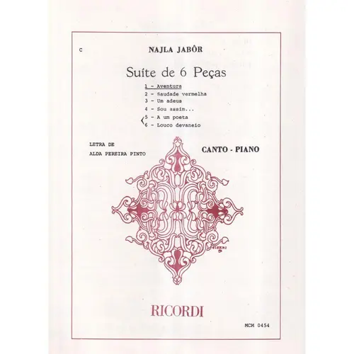 Aventura - Suite De 6 Peças N.1