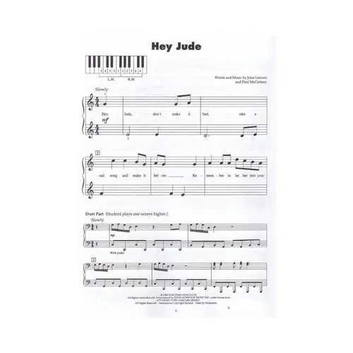 Beatles! Beatles! (Five Finger Piano)