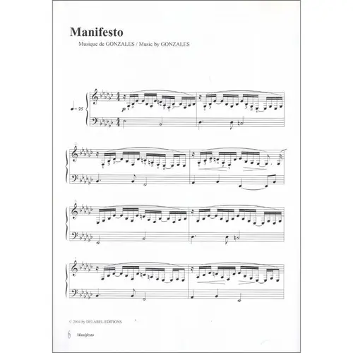 Gonzales Solo Piano - Notebook Vol.2