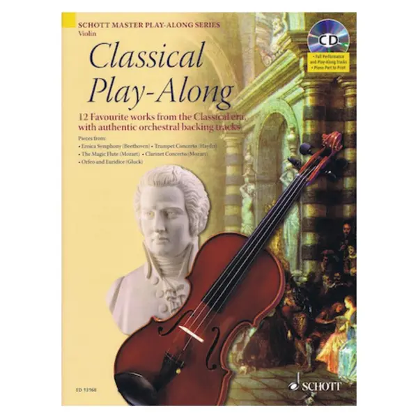 Classical Play-Along Violin - Schott Master Play-Along Series