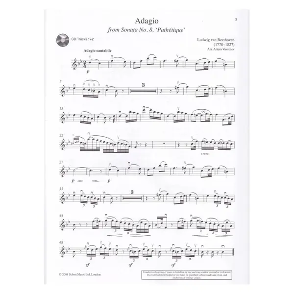 Classical Play-Along Violin - Schott Master Play-Along Series