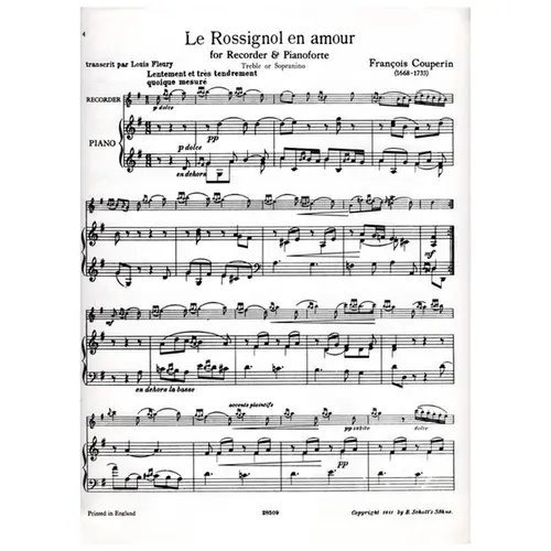 Le Rossignol En Amour
