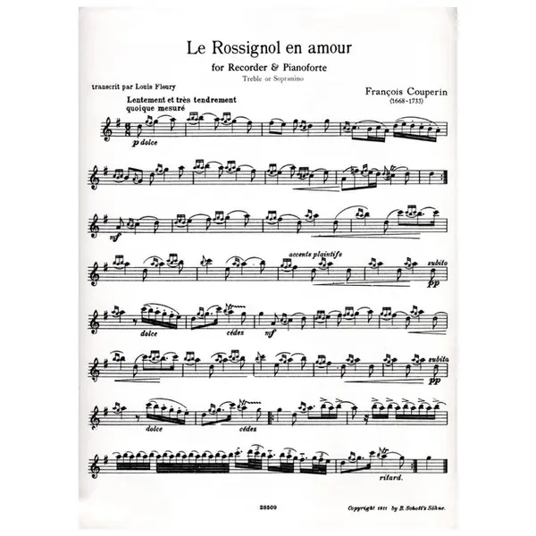 Le Rossignol En Amour
