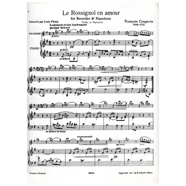 Le Rossignol En Amour