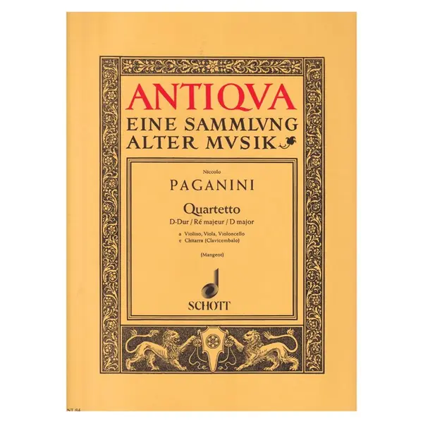 Quartet D Major - Set Of Parts