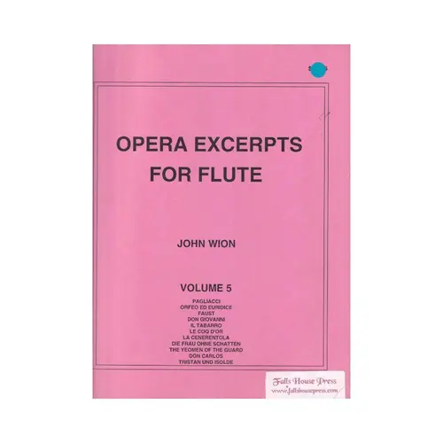 Opera Excerpts For Flute 5
