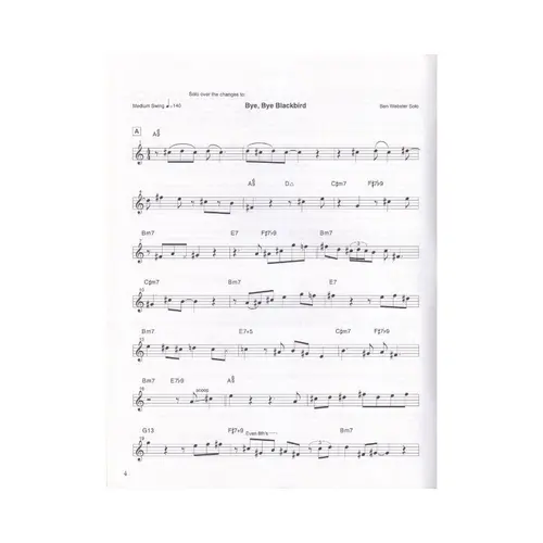 Ben Webster´S Greatest Transeribed Solos