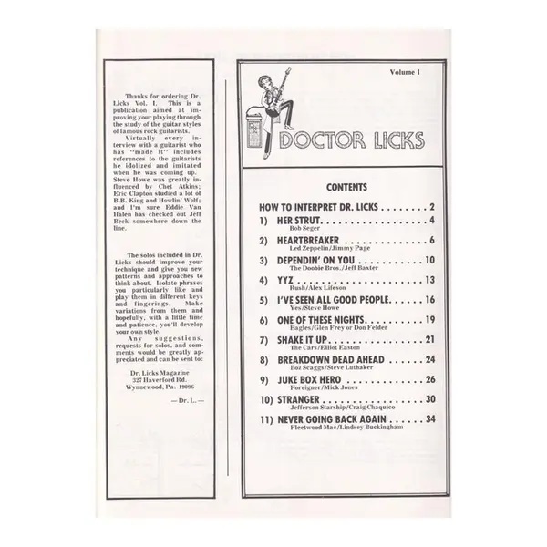 Doctor Licks - Vol.1  +K7