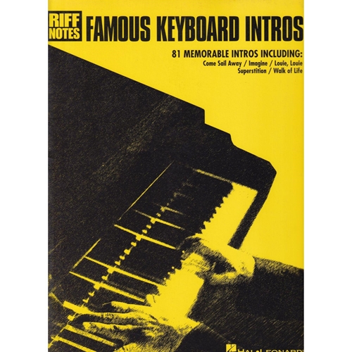 Famous Keyboard Intros Introduções de teclado famosos Famous