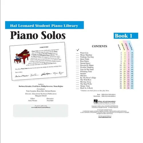 Piano Solos - Book 1