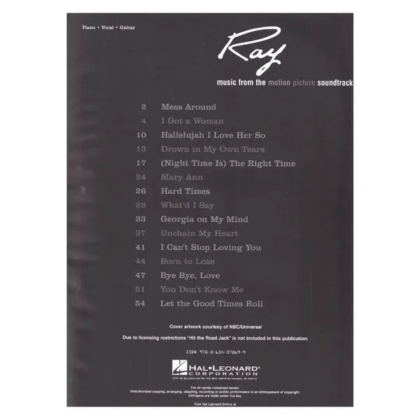 Ray - Music From The Motion Picture Soundtrack