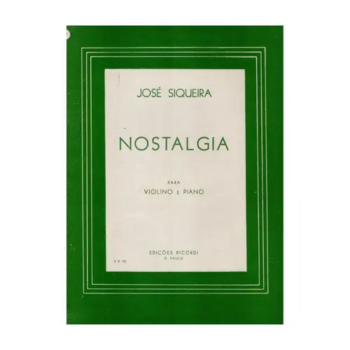 Nostalgia para Violino e Piano