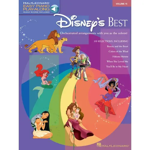 Disney`S Best-Easy Piano Play-Along Vol.15