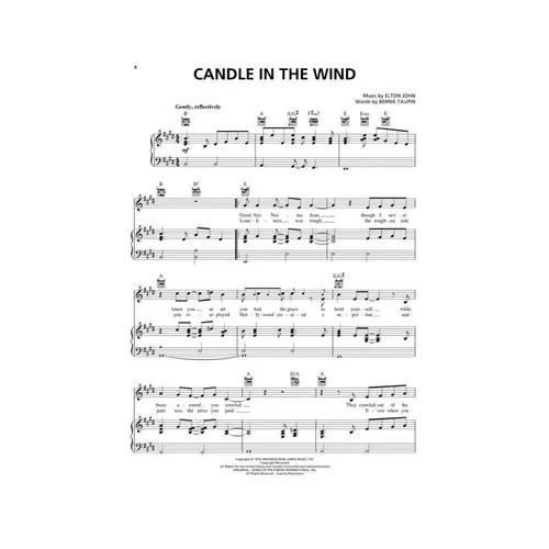Elton John Hits  - Piano Play - Along Volume 30