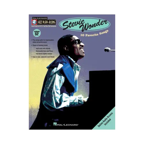 Stevie Wonder - Jazz Play Along Vol.52