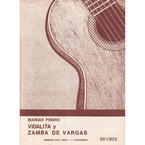 Vidalita y zamba De Vargas  (Edição Antiga)
