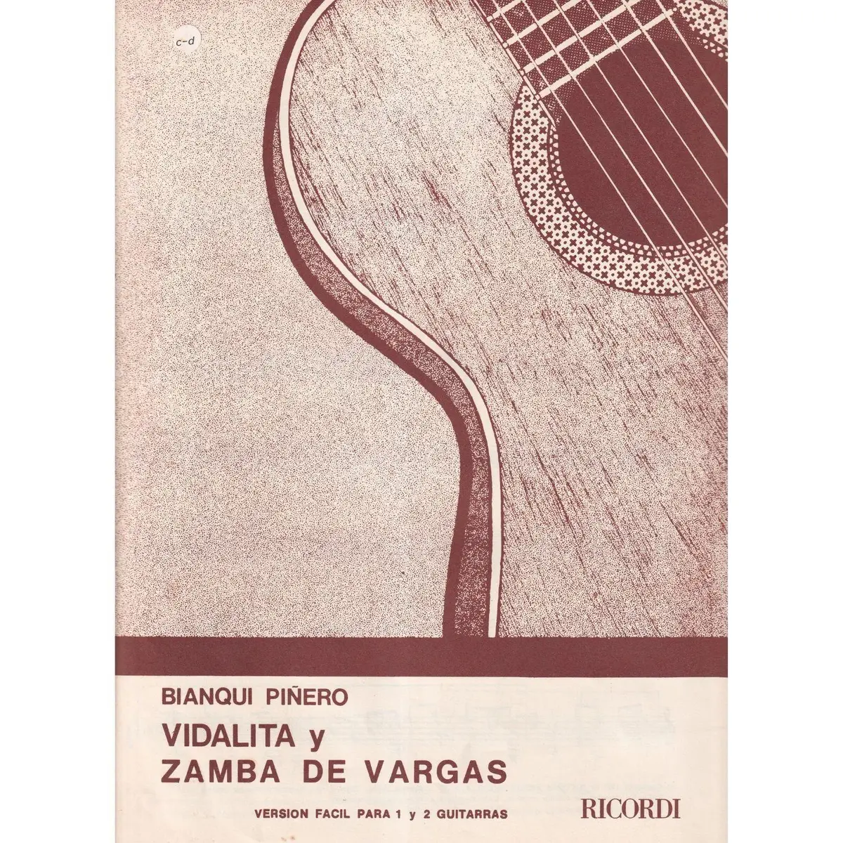 Vidalita y zamba De Vargas  (Edição Antiga)