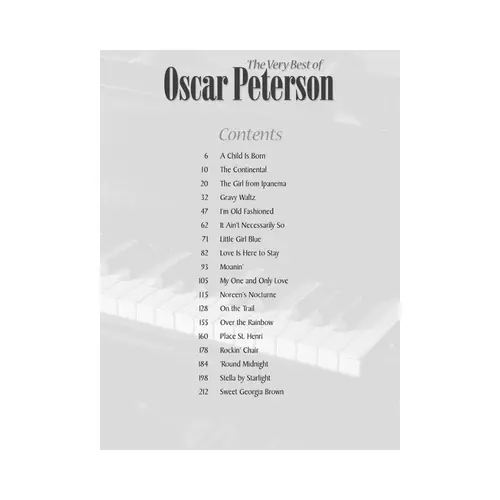 The Very Best Of Oscar Peterson