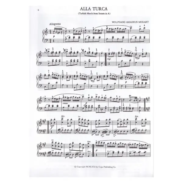 Mozart - His Greatest Piano Solos