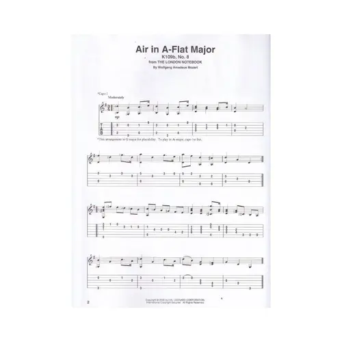 Fingerpicking Mozart