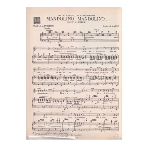 Mandolino... Mandolino