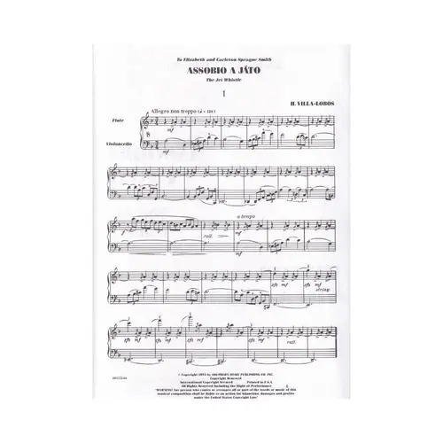 Assobio a jato (The Jet Whistle) - Flute and violoncello