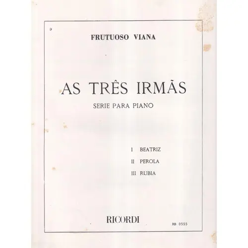 As três Irmãs  - Série Para Piano