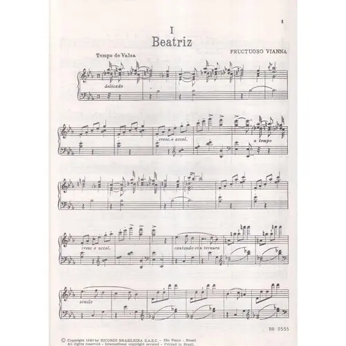 As três Irmãs  - Série Para Piano