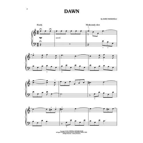 Pride & Prejudice - Easy Piano Solo