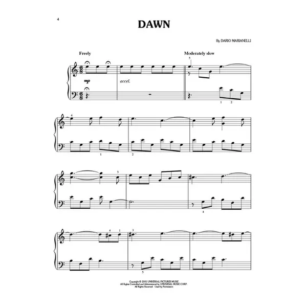 Pride & Prejudice - Easy Piano Solo