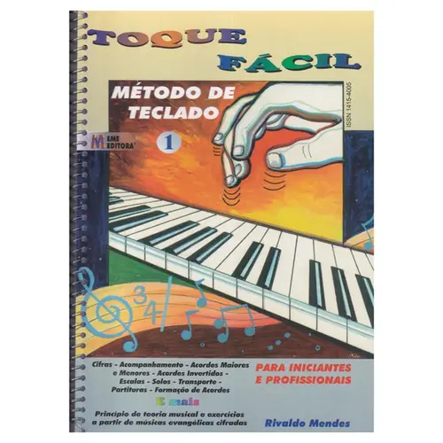Toque Fácil - Método De Teclado - Vol.1