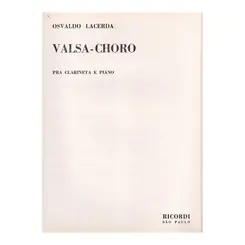 Valsa-Choro Pra Clarineta E Piano  (Edição Antiga)